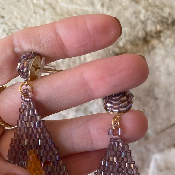 Beaded Boho Earrings - Picture 7 of 7